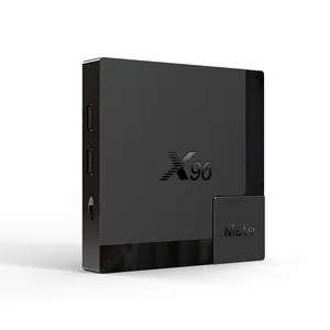 Caixa de tv x96 mate allwinner h616 ram, 4gb rom 32gb media player dual wifi 5.0 android 10 caixa de tv