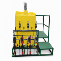 Système de dosage automatique PAC pour le traitement de l'eau et des eaux usées avec réservoir de produits chimiques et pompes doseuses
