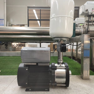 <span class=keywords><strong>Pompe</strong></span> de surpression automatique auto-amorçante pour la maison <span class=keywords><strong>avec</strong></span> réservoir 24L <span class=keywords><strong>50L</strong></span> Turbine en acier inoxydable à pression constante à vitesse variable pour la maison - Product Image 1