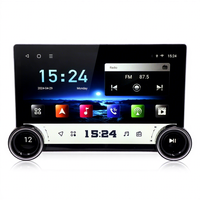 Autoradio Android 13 9 pouces 2K avec GPS, écran tactile, double bouton, 2+32G, Android Auto, DSP, OBD2, carte SD, garantie 1 an