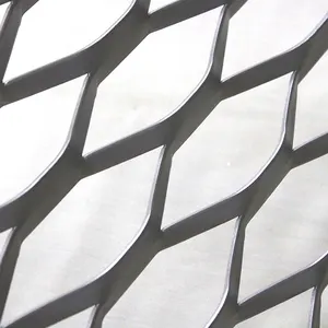 Dekoratif alüminyum yükseltilmiş genişletilmiş metal ızgara teli radyatör kapakları için