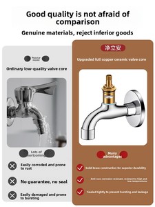 Universal Copper Ceramic Disc Faucet <strong>Cartridges</strong> Hot Cold Water <strong>Tap</strong> Brass Spool <strong>Replacement</strong> - Product Image 3