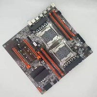 Carte mère X99 prenant en charge deux processeurs LGA2011 Xeon E5 2680 V4 et 32 Go de mémoire DDR4 2400 MHz pour ordinateur de bureau (seule la carte mère)