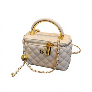 Borse a Mano Stile Vintage in Materiale PU per Ragazze, Nuova Moda con Fodera in Cotone e Chiusura a Cerniera - Product Image 4