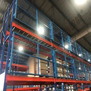 Estanterías traseras de malla de alambre de fácil montaje de almacenamiento de alta capacidad para almacén por fabricante - Product Image 5