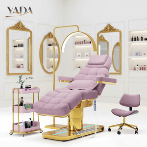 Meja Pijat Elektrik Portabel, Tempat Tidur Kecantikan, Salon Pijat, Perawatan Wajah, Spa Rambut, Tempat Tidur Perawatan Elektrik untuk Salon - Product Image 1