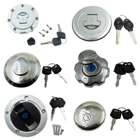 Tapa de Tanque de Combustible para Motocicleta con Cerradura y Llaves para CBF150 SDH150-A/B/C
