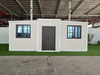 2025 nouveau Mini bureau à domicile intégré Pod extensible conteneur d'expédition maison extensible Capsule chambre acier Villa entrepôt