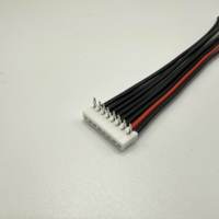 Câble adaptateur personnalisé JST JC 2.0 8 broches en cuivre étamé, faisceau de câbles à pas de 2,0 mm pour capteurs, alimentation de batterie, équipement LED, OEM