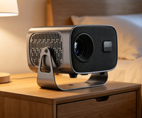 Projecteur portable intelligent A10 720P 200 ANSI Android 13.0 AMLOGIC T950S 2+16G WiFi 5G OEM Logo personnalisé Home Cinéma – Vente directe usine