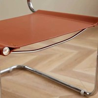Chaise de salle à manger de luxe en acier inoxydable et cuir, haute qualité, pour restaurant, hôtel, design moderne, usage domestique, bureau, entrepôt