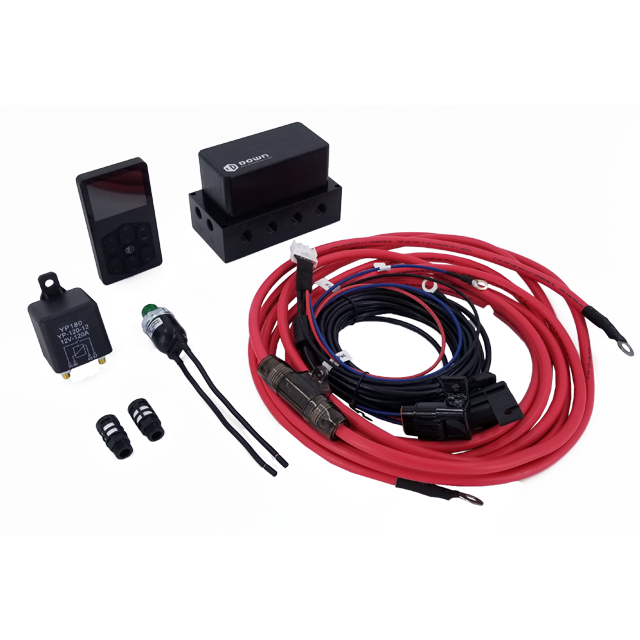 DOWN Brand Controller Air Management Systems  with Mobile App Settings and Controls.