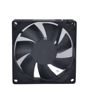 factory direct sales80x80x25mm 5v 12v 24v 48v dc cooling fan low price good quality