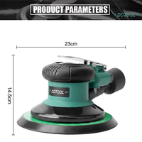 Ponceuse pneumatique DOTOOL RP7336S en promotion, polisseuse orbitale aléatoire pour le polissage automobile