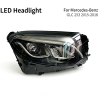 Ampoules de phares LED automobiles, projecteur de lumière automobile pour Mercedes Benz GLC 253 2015-2018 LED OE A2539060901 A2539061001