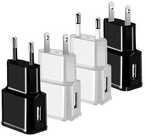 Portable 1 USB 2USB 5V 1A Wall Phone Charger 5V 2A USB Charger Travel Charger Head US EU <b>Plug</b> - Product Image 6