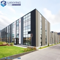 Edificio de Almacén de Estructura de Acero Ligero Moderno con Taller Prefabricado Estándar Australiano para Uso en Centros Comerciales y Oficinas
