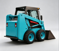 Chargeuse compacte sur pneus hydraulique WM312 pour la construction et la manutention de matériaux