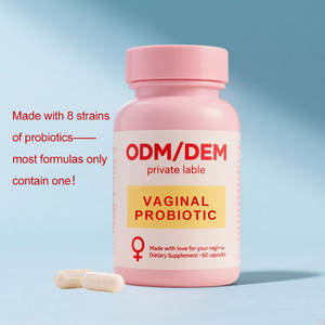 Oem/Odm Aanpasbaar Logo Damessupplementen Ter Ondersteuning Van Vaginale Mondgezondheid Probiotische Supplementen Probiotische Capsules - Product Image 4