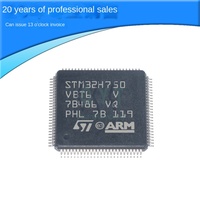 Baru Asli STM32H750VBT6 Seri Stm32 LQFP-100 Mikrokontroler 32-bit Output Standar Asal Tiongkok