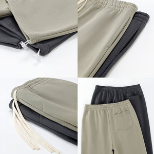 AMCLEVER <span class=keywords><strong>Pantaloni</strong></span> Sportivi Personalizzati OEM in Misto Cotone Pesante 510GSM, Vestibilità Ampia, Produttore di <span class=keywords><strong>Pantaloni</strong></span> Sportivi da Uomo - Product Image 5