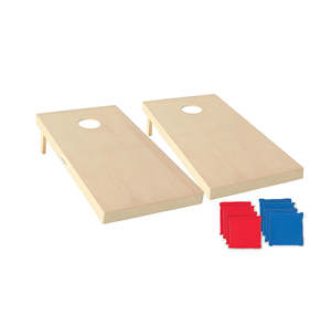 Jeu de Cornhole GENIUS en Bois de Pin PP Multicolore, Boîte de Couleurs, Vietnam MFD, pour le Divertissement en Plein Air, Âges 5-7 - Product Image 6