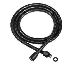 <span class=keywords><strong>Tuyau</strong></span> de <span class=keywords><strong>douche</strong></span> double verrouillage noir mat, écologique, résistant à la pression, sophistiqué, anti-colmatage, durable, pour salle de bain et spa - Product Image 1