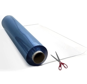 Rouleau de feuille PVC haute transparence, film plastique transparent souple avec résistance UV personnalisée pour l'emballage et l'agriculture - Product Image 1