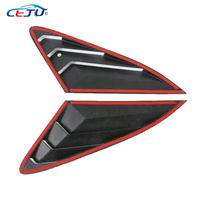 Kit de carrosserie noir brillant aspect carbone ABS, couvercles de persiennes de fenêtre latérale arrière pour Hyundai KIA Magentis Optima Lotz K5 DL3 2020-2025