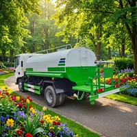 Camion-citerne à eau d'occasion, modèle 2022/2023/2024, 12 m³, Euro 5, transmission 4x2/6x4, prêt à l'exportation pour projets de distribution d'eau