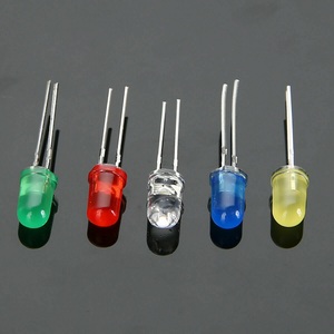Kit de diodos LED de 5 mm, 500 piezas, 5 colores surtidos para proyectos electrónicos - Product Image 3