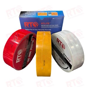 RTLITE E8 2 pollici impermeabile diamante grado di sicurezza camion catarifrangente nastro di riflessione nastro riflettente Cinta Reflectiva - Product Image 1