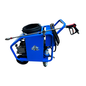 New High 200-300bar 20HP Heavy Duty Mobile Car Washing Equipment for Industrial & Commercial Use High 250bar Hig - Product Image 5