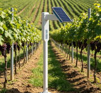 Capteur de sol multifonction YaTunIOT 10-70cm pour la ferme et le jardin, détecte l'humidité, la température, le NPK, la salinité et l'EC