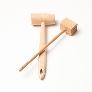 Beech Wood <strong>Meat</strong> Hammer <strong>Meat</strong> Tenderizer For Beef Veal Chicken <strong>Meat</strong> Tenderizer Mallet Durable Hammer - Product Image 3