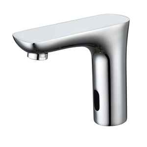 HY-117A อ่างน้ำทองเหลืองทองแดงแบบทันสมัยสำหรับห้องน้ำก๊อกน้ำอัจฉริยะแบบไม่ต้องสัมผัสเซ็นเซอร์อินฟราเรดอัตโนมัติแบบแตะสำหรับยิม - Product Image 1