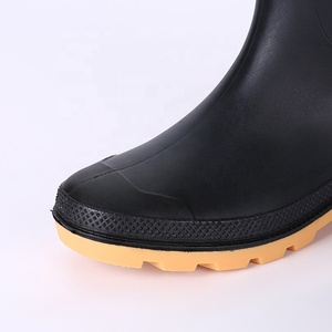 OEM Knee High Non-safety Plastic PVC <strong>Wellies</strong> Rain Boots Waterproof Oil &amp; Chemical Resistant Non-slip Lightweight for Gardening - Product Image 5