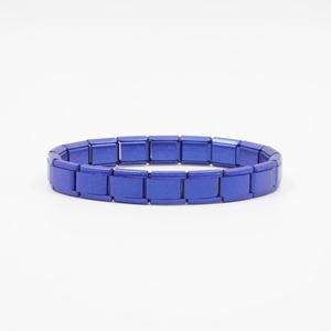 Bracelet élastique en acier inoxydable avec fermoir magnétique, design géométrique, bijoux unisexes, bracelet de montre, origine Yiwu IC017 - Product Image 4