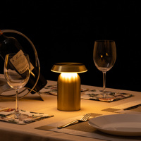 Megapower Moderne Rechargeable Portable Contrôle Tactile LED RGB Aluminium CRI 90 2700K-6000K Dimmable 50000 Heures Bar Hôtel