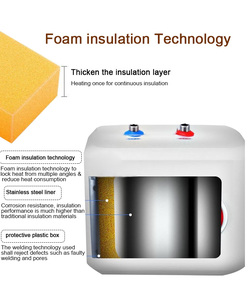 <span class=keywords><strong>Sob</strong></span> o sistema de agua quente da pia de 10L, calentador de agua pequeño debajo del fregadero para cocina, bajo el fregadero, sistema de agua caliente - Product Image 5