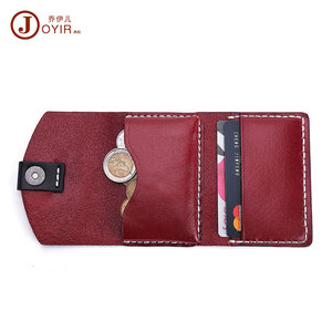 Joyir Leather <b>Card</b> <b>Holder</b> 3 in Minimalist Solid Color Wear-Resistant Everyday Use Summer 2020 - Product Image 2
