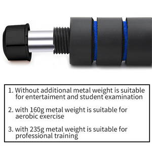 <span class=keywords><strong>Corde</strong></span> à <span class=keywords><strong>sauter</strong></span> professionnelle réglable en fil d'acier, cordes à <span class=keywords><strong>sauter</strong></span> avec poids de 235g, fournitures directe depuis l'usine - Product Image 6