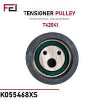 Kit de distribution neuf de la marque FEI pour voitures Vaz, Opel et Mazda K055468XS Type 2112-1006135-00 – Kit tendeur et courroie de distribution