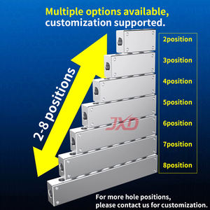 Divisor De Fluxo De Ar Pneumático e Manifold De Escape | Multi-Line Gás Distribution & Vent Block <span class=keywords><strong>Air</strong></span> Acessório - Product Image 5