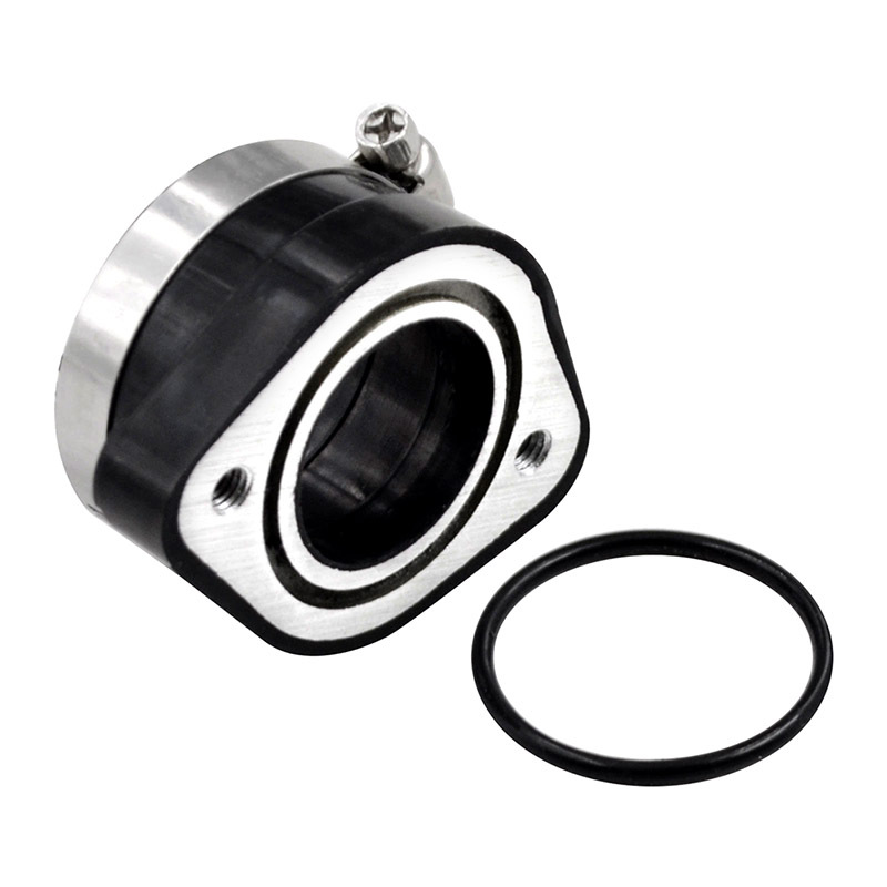 28mm Carburetor Manifold Flange Adapter - Adjustable Rubber Intake For Suzuki VM24 SSR ATV Dirt Bikes