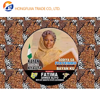 Tissu en coton batik tissé sur mesure, de haute qualité, uni et robuste, pour vêtements, activités, mode et décoration intérieure, Afrique Kinshasa