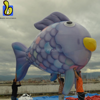 Personalizado nuevo diseño encantador pez inflable Nemo globo de dibujos animados para publicidad pez inflable gigante