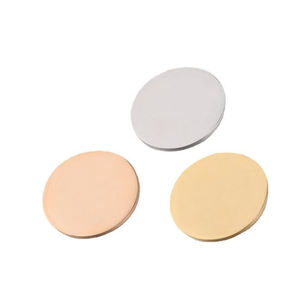 Fabriek Roestvrijstalen Niet-Poreuze Herdenkingsmunt Lasersnijwerk Kleur Uitdaging Muntprint Blanco Materiaal Snijden - Product Image 2