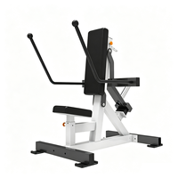 WENDY Steel Seated Downward Press Tricep Trainer Plate Loaded Gym Equipment for Bodybuilding Workout Targeting Arms Shoulder