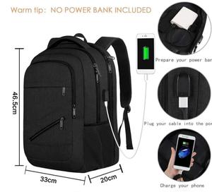 <span class=keywords><strong>Matein</strong></span> Business Fashion Bagpack Custom Men's USB Charging Anti Theft Travel Smart Water Resistant 17,3 Inch Mochila al por mayor - Product Image 2